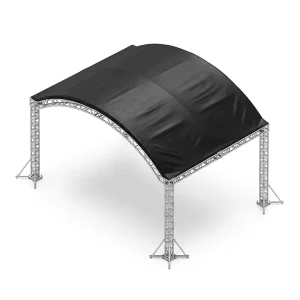 Round Arch Aluminum Truss Provide Free Design Services Event Stage System Roof Truss for Concert Event