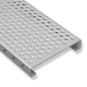 Round Hole Perforated Metal Anti Slip Plate for Stair Treads