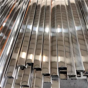 Round Square 6m Pipe Mirror Polish 500# Welded Pipes Tubes 201 304 316 Stainless Steel Pipes
