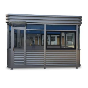 Round corner Finished Product Booth Property Security Guard Fee Room Ready to Use Upon Installation