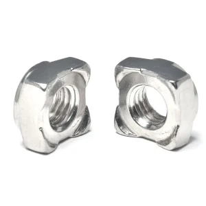 S304 4 Projections Secure Fastening Various Specifications Square Spot Weld Nut for Metal Sheet Assembly