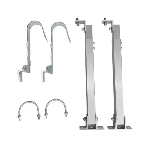 SECARE Balcony Solar Mounting System Kit AL6005 T5 Aluminum Alloy 304 Stainless Steel Adjustable Angle Solar Panel Installation