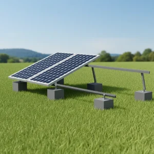 SFS FR 01 Rooftop Solar Panel Mounting Brackets Cement Ballast Block Aluminum Stainless Steel Anodized Surface BS