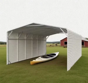 SGC2020 H387 Garages Canopies Carports Metal Carport Boat Garage Prefab Steel Structure Building Provide Design Modern Carport