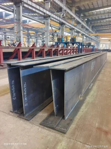 SM490 H Beam Steel Heavy Duty H Section for Shipbuilding Marine Platform