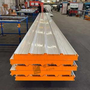 SP EPS 960 960mm Metal EPS Foam Sandwich Panel with Thermal Insulation Fireproofing for Factory Roofs Public Buildings