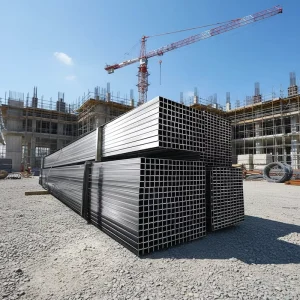 SPA-H/JIS G 3125 Standard Weldable Corten Steel Square Pipe For Shipping Container Modification & Modular House Frame