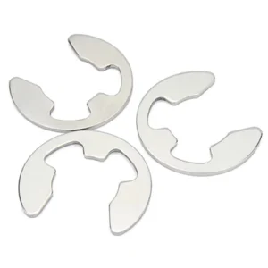 SS304 316 Stainless Steel Retaining Washer DIN6779 E Clip Retaining Ring