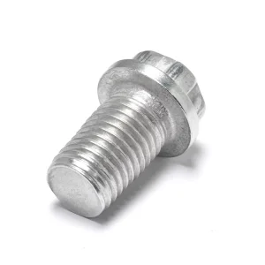 SS304 5 Point Hex Head Flange Bolt M4 M12 Full Thread Plain Finish for Machinery Equipment