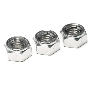 SS304 DIN985 M2-M64 Hex Nylon Lock Nut for Universal Hardware and Machine Repair