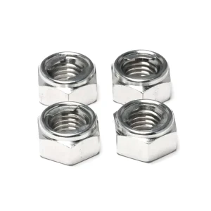 SS304 ISO7040 Self Locking M5 M6 M8 Nylon Locking Nut for Electric Vehicle and Battery Pack Assembly