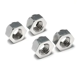 SS304 ISO7040 Self Locking M5 M6 M8 Nylon Locking Nut for Electric Vehicle and Battery Pack Assembly