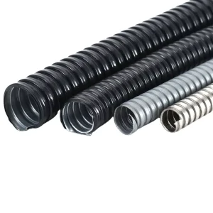 SS304 PVC Coated Pipe Stainless Steel Flexible Conduit Hose Metal Corrugated Tube
