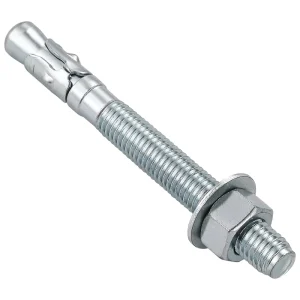 SS304 SS316 Class 10 Wedge Anchor Bolts Screw Type Expansion Anchor Zinc Finish Direct From Factory