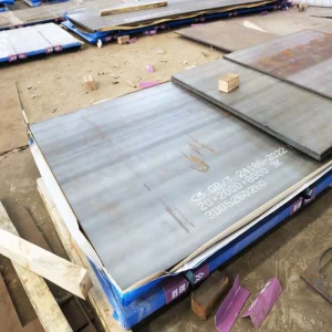 SS400 Hot Rolled Steel Plate 5.0x1250x6000mm for Railway Carriage Component with MTC and SS Certification