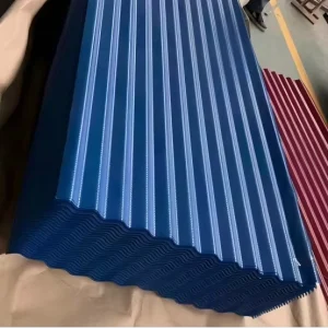 SSGRD40 SGCC Corrugated Prepainted Galvanized Steel Colored Roof Panels and Steel Sheets