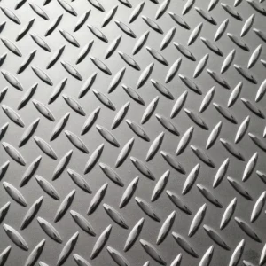 SUS 201 202 304 304L 316L 317L 309S 321 430 2205 Diamond Checkered Embossed Anti Slip Anti Skid Stainless Steel Floor Plate