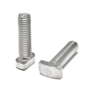 SUS304 Stainless Steel Hammer Head T Bolt for Cleanroom Racking