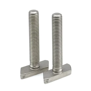 SUS316 Stainless Steel Heavy Duty T Bolt for Yacht Deck Hardware