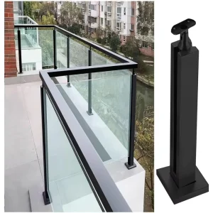 Safety Glass Stainless Steel Fence for Modern Design Outdoor Pool Balcony Stair Villa Garden Commercial Building Construction
