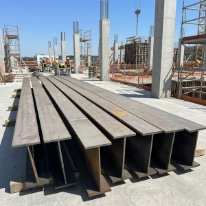 Sale Metal H Beams A36 Wide Steel Construction Beams Columns 8 X 31 Size for Construction