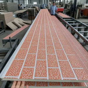 Sandwich Panels Exterior Wall Metal Carved EPS PU Insulated Decorative Board