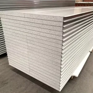 Sandwich Panels for Walls and Roofs Insulated Color Steel Plate EPS Sandwich Panel Medical Cleanroom Panels