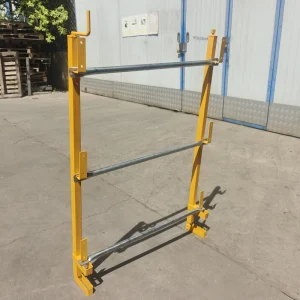Scaffold Screw Parapet Guard Rail Safety Adjust Rail Clamp Post Edge Protection For Construction