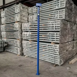 Scaffolding Heavy Duty Hot Dip Galvanized Adjustable Column Formwork Steel Shoring Prop U Head Puntales Jack Hotel Use