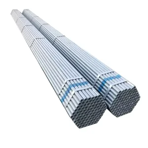 Scaffolding Pipe Deburred Round Carbon Steel Tube 48.3MM Chamfered Pipe Polished Hot Dip Galvanized Steel Pipe