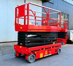 Scissor Hydraulic Intelligent Electric Lifting Platform Ladder Aerial Work Platform Car Self propelled Lift