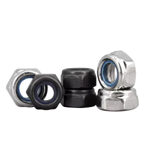 Screw Factory OEM Stainless Steel 304 Flanged Locknuts M3 M4 M5 M6 M8 M10 DIN 6926 Flange Nylon Insert Lock Nuts Wood Screw