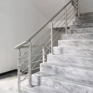 Security Baluster Railing Exterior Railing Post Balustrade Stainless Steel Railing Staircase 201 304 Handrail System