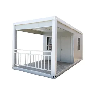 Security Booth Movable Outdoor Guard Shack High Strength Steel Sandwich Panel Quick Assembly Finished for Office Mall Event