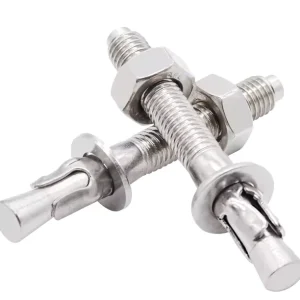 Seismic Proof Wedge Anchor Vibration Resistance Anchor Bolt 1 4 Inch Stainless Steel 304 316 Expansion Wedge Anchor Bolts