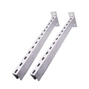 Seismic Resistant Photovoltaic Cable Support System Carbon Steel Pre-Galvanized Structure Metal Stamping Cable Laying
