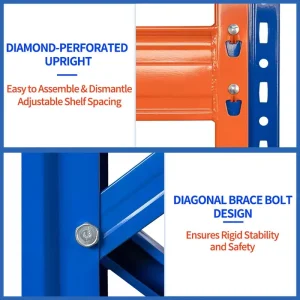 Selective Pallet Racking Customized Adjustable Warehouse Commercial Metal Storage Rack