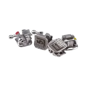 Self-Ligating Dental Orthodontic Brackets for Oral Hygiene