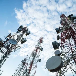 Self Supported 4 Legs Column Steel Tube Galvanized Lattice Antenna Radio TV Communication Towers 10kV 500kV Polygonal Conical