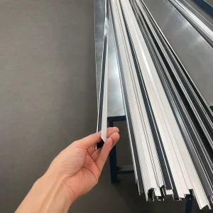 Shadow Gap Profile Ceiling Galvanized Steel T Type Corrosion resistant Keel Furring Channel Metal Grid Components