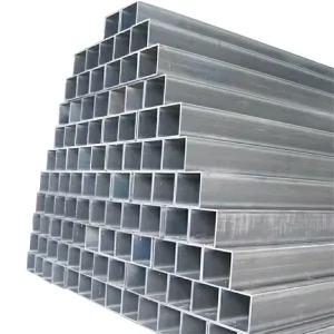 Sharp Edges square and Rectangular Steel Tubes Section Galvanized square Rectangular Steel Tube