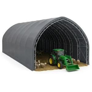 Sheep Barn Fabric Shed Building Breathable Wide Span Quick Install
