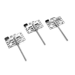 Sheet Metal Fabricated Mount Brackets Food Grade Stainless Steel Laser Cut Support Frame Custom for Industrial Equipment