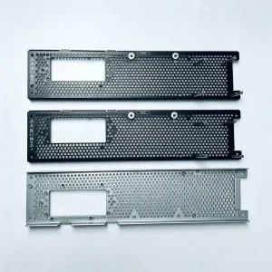 Sheet Metal Fabrication in Galvanized Steel with Power Coating Laser Punch Bend Silk Print Surface Treatment
