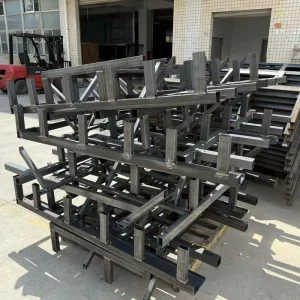 Sheet Metal Processing Laser Cutting Welding Iron square Tube High Load bearing Bus Building Skeleton