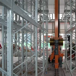 Shock Resistant High Bearing 5 Layer Steel Goods Piling Frame 3000kg Load Capacity for Building Yard Heavy Duty Customizable