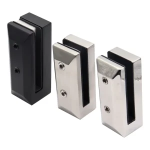 Side Mount Pool Fence Stainless Steel Face Mount Frameless Glass Spigot