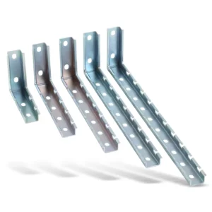 Side Wall Installation Carbon Steel Galvanized L shaped Triangular Wall Bracket Grid Trunking Wire Mesh Cable Tray Accessories