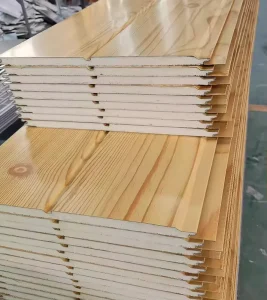 Siding Panel Wall Panel Pu Polyurethane Exterior Wall Panels 25mm Wall Cladding Panel Metal Panel Steel Sandwich Panels