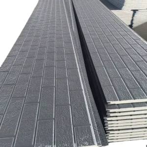 Siding Panels Exterior Wall Sandwich Panel Wall Insulated Panels Metal Siding Panel Roof Panel for Construction and Decoration